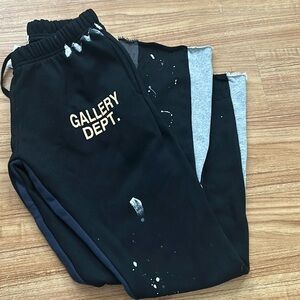 Black gallery dept sweatpants